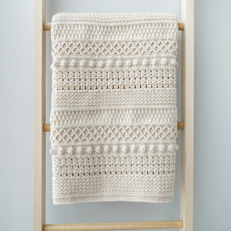 Modern Crochet Blanket