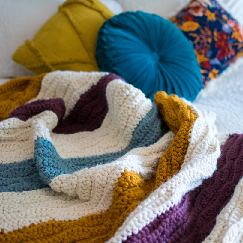 Chunky Wave Blanket