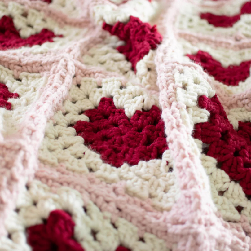 Granny Heart Blanket