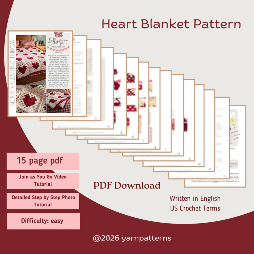 Granny Heart Blanket