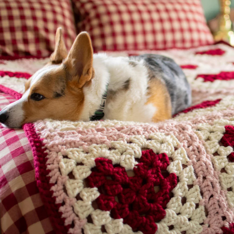 Granny Heart Blanket