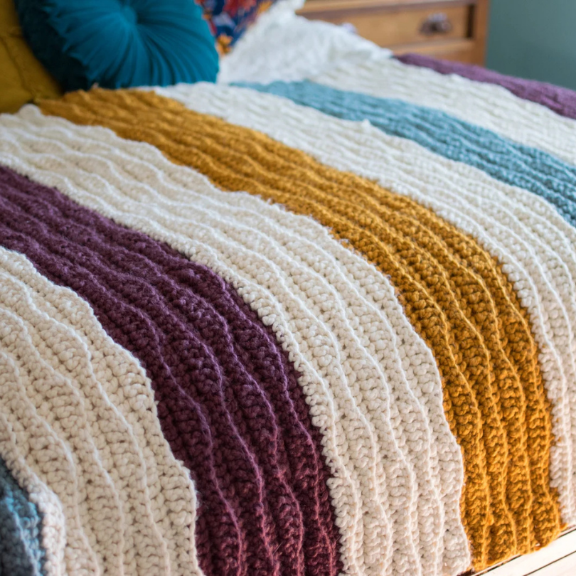 Chunky Wave Blanket