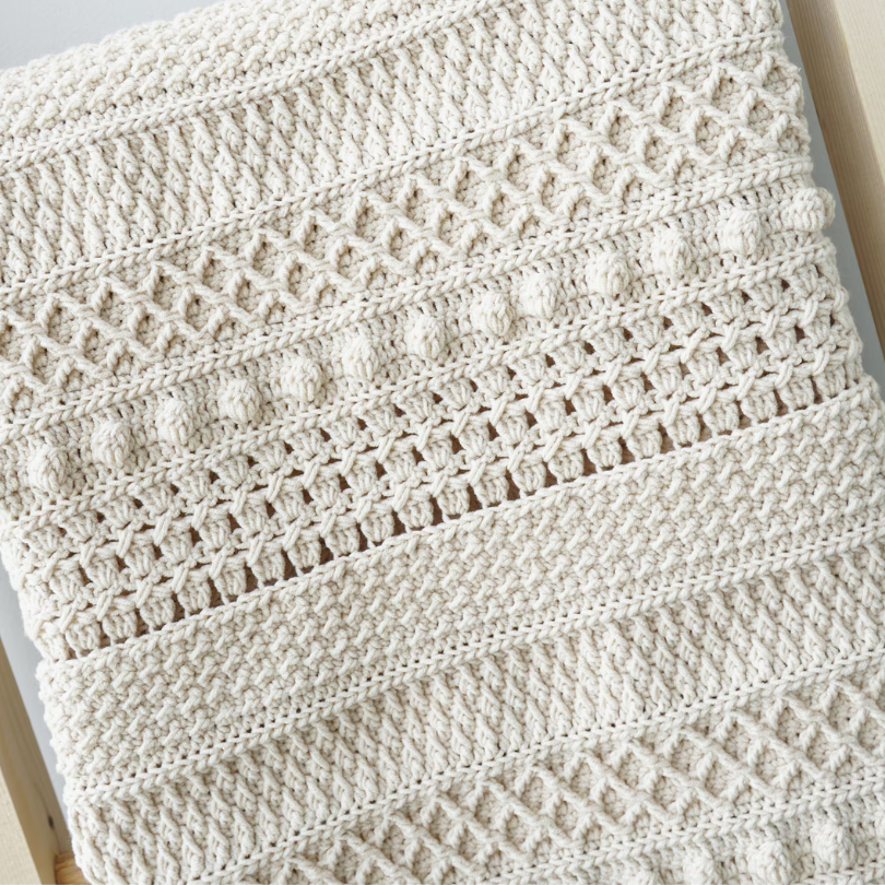 Modern Crochet Blanket