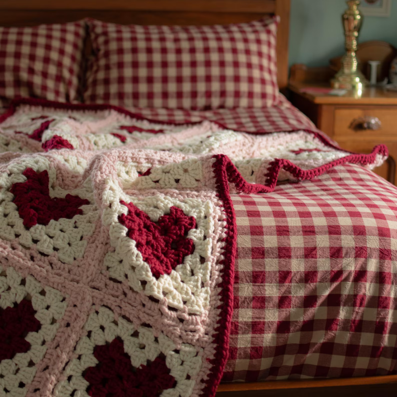 Granny Heart Blanket