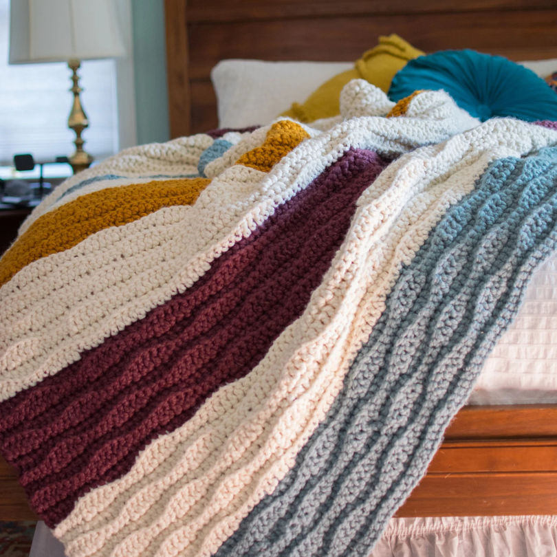 Chunky Wave Blanket