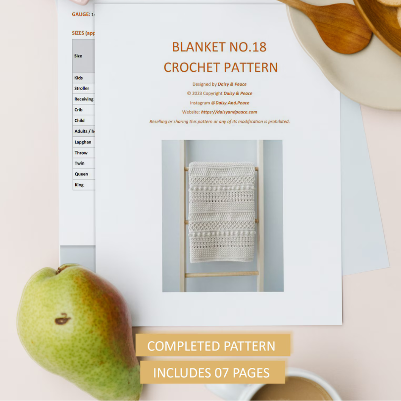 Modern Crochet Blanket
