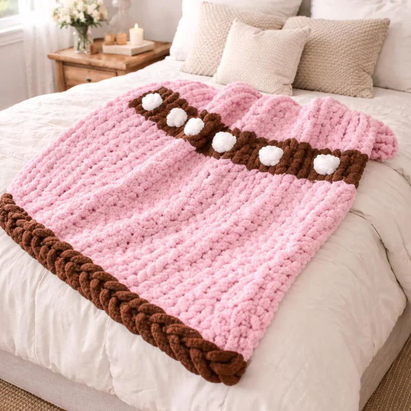 Hot Cocoa Mug Blanket