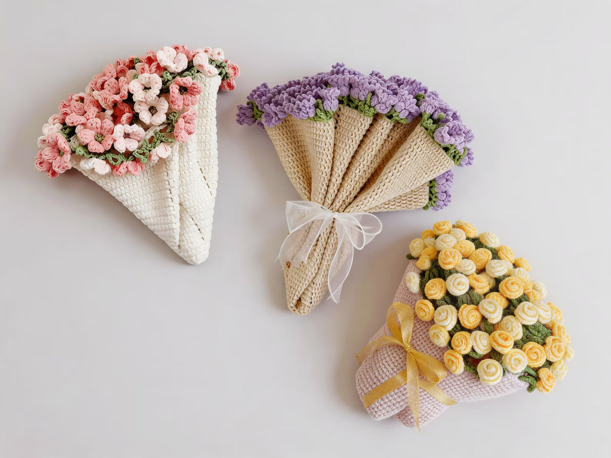 9-in-1 Bouquet Blanket Pattern