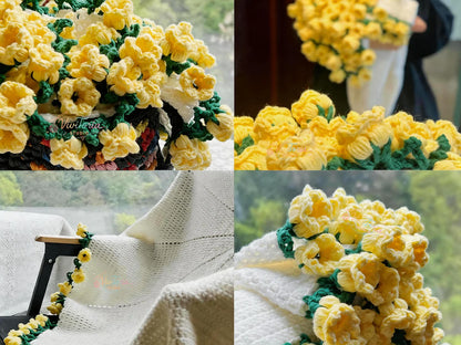 9-in-1 Bouquet Blanket Pattern