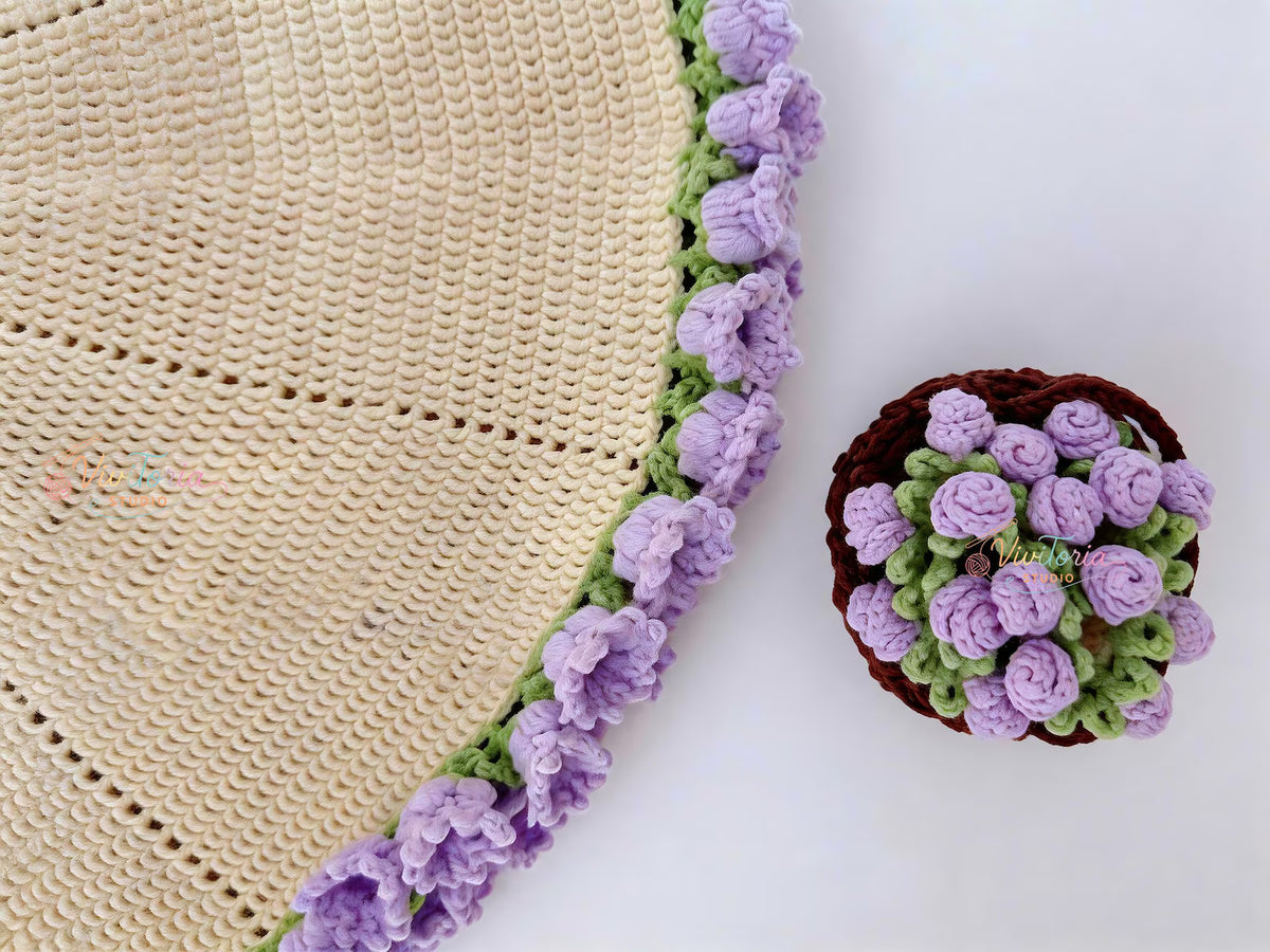 9-in-1 Bouquet Blanket Pattern