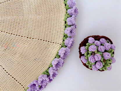 9-in-1 Bouquet Blanket Pattern