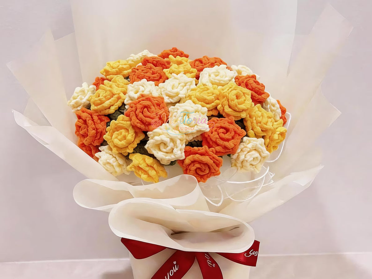 9-in-1 Bouquet Blanket Pattern